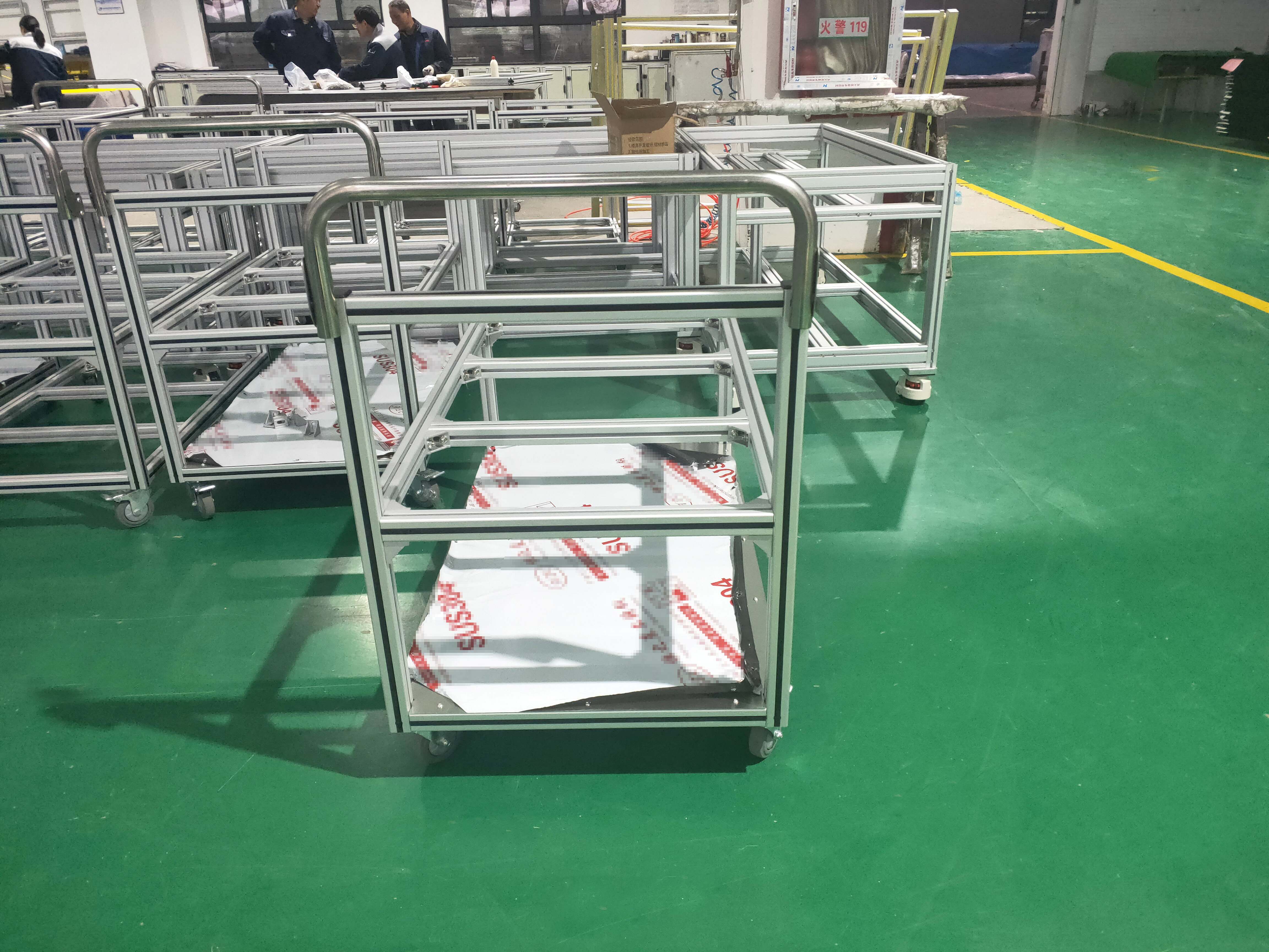 鋁型材小車都是用的什么材料？